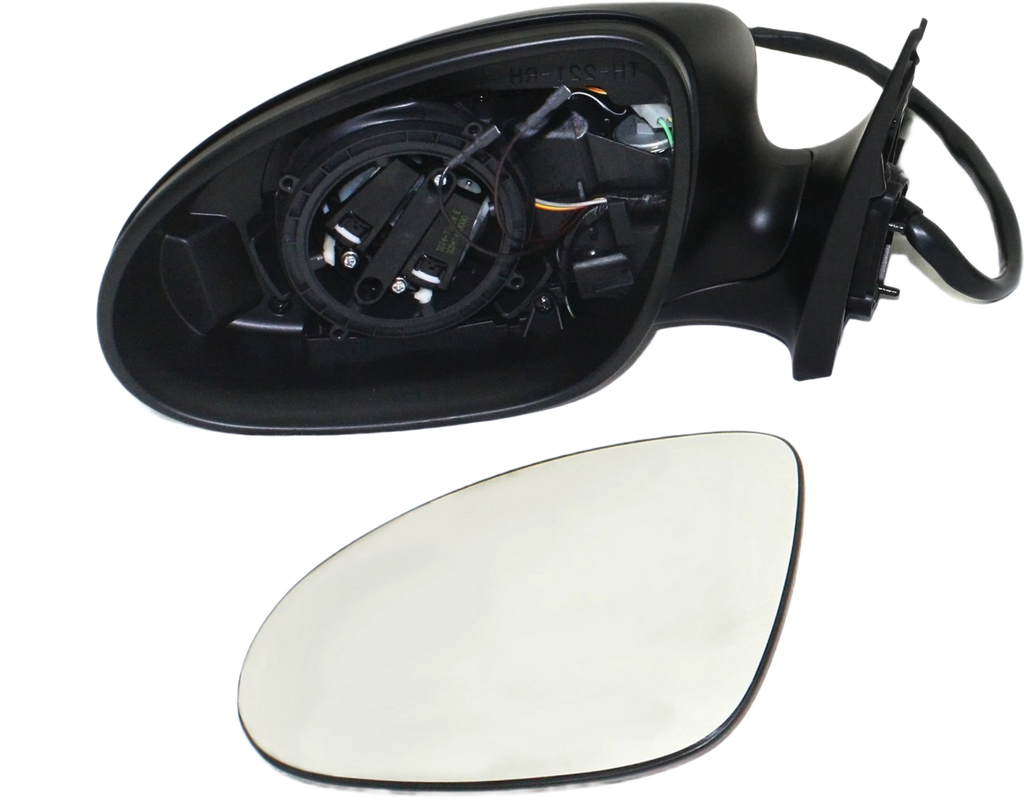 S-CLASS 07-09 MIRROR LH, Power, Power Folding, Heated, Paintable, w/ Memory, Puddle Light, and Signal Light