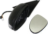S-CLASS 07-09 MIRROR LH, Power, Power Folding, Heated, Paintable, w/ Memory, Puddle Light, and Signal Light