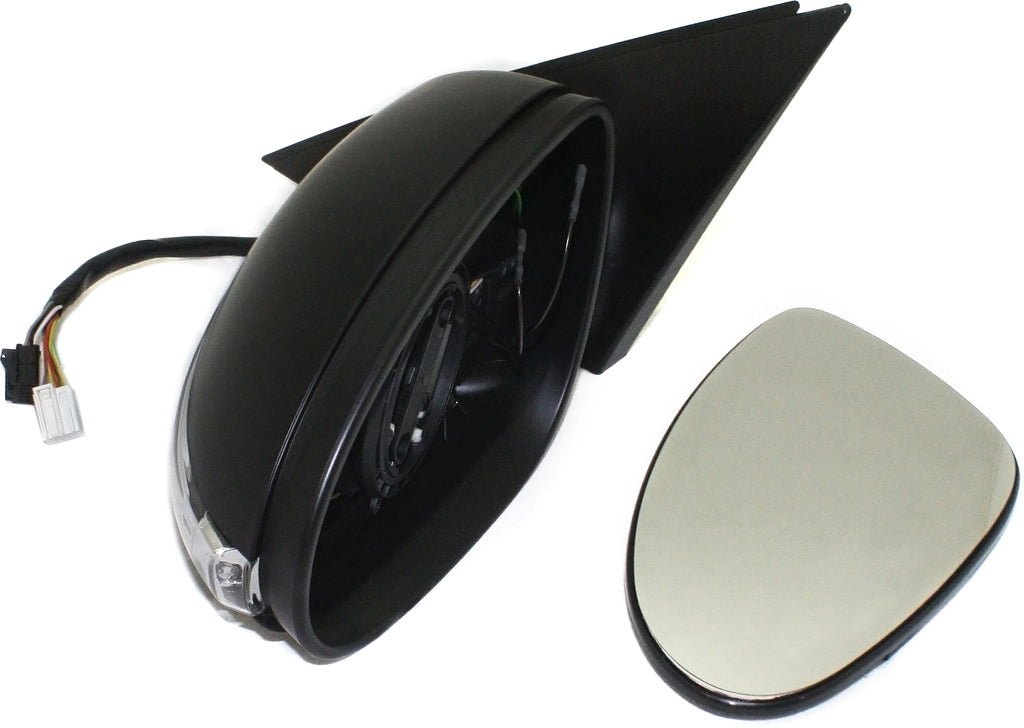 S-CLASS 07-09 MIRROR LH, Power, Power Folding, Heated, Paintable, w/ Memory, Puddle Light, and Signal Light