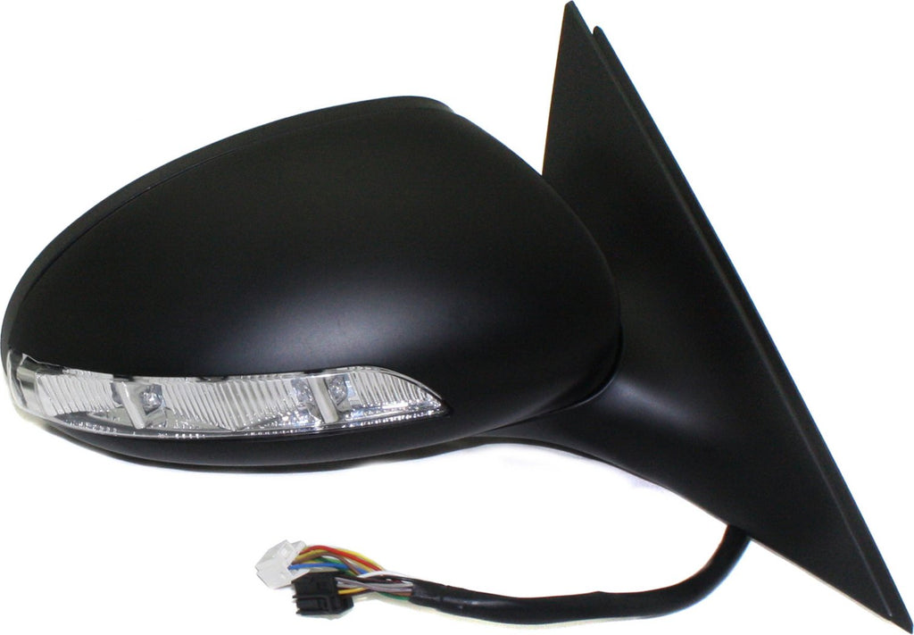 S-CLASS 07-09 MIRROR RH, Power, Power Folding, Heated, Paintable, w/ Memory, Puddle Light, and Signal Light