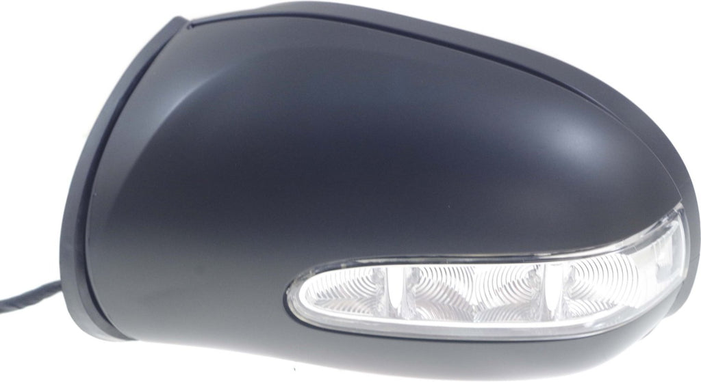 R-CLASS 06-10 MIRROR LH, Power, Manual Folding, Heated, Paintable, w/ Puddle and Signal Lights, w/o Memory