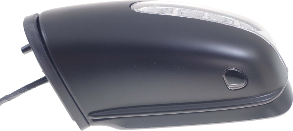 R-CLASS 06-10 MIRROR LH, Power, Manual Folding, Heated, Paintable, w/ Puddle and Signal Lights, w/o Memory