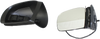 R-CLASS 06-10 MIRROR LH, Power, Power Folding, Heated, Paintable, w/ Puddle and Signal Lights, w/o Memory