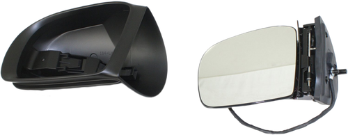 R-CLASS 06-10 MIRROR LH, Power, Power Folding, Heated, Paintable, w/ Puddle and Signal Lights, w/o Memory