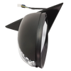 CLS-CLASS 06-08 MIRROR LH, Power, Manual Folding, Heated, Paintable, w/ In-housing Signal Light and Memory, w/o Auto Dimming and BSD