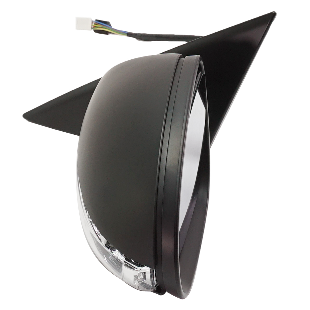 CLS-CLASS 06-08 MIRROR LH, Power, Manual Folding, Heated, Paintable, w/ In-housing Signal Light and Memory, w/o Auto Dimming and BSD