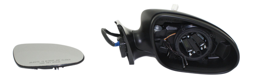 CLS-CLASS 06-08 MIRROR RH, Power, Manual Folding, Heated, Paintable, w/ In-housing Signal Light and Memory, w/o Auto Dimming and BSD