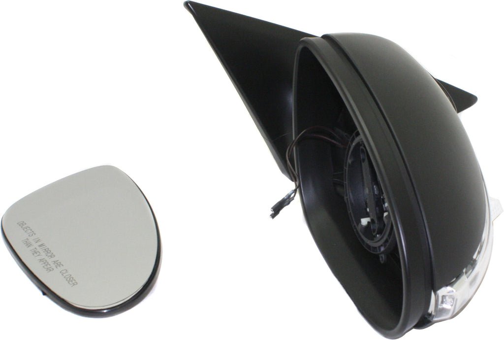 CLS-CLASS 06-08 MIRROR RH, Power, Manual Folding, Heated, Paintable, w/ In-housing Signal Light and Memory, w/o Auto Dimming and BSD