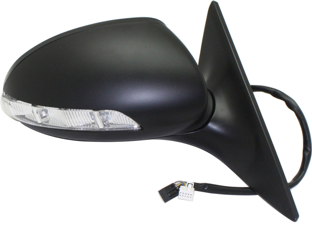 CLS-CLASS 06-08 MIRROR RH, Power, Manual Folding, Heated, Paintable, w/ In-housing Signal Light and Memory, w/o Auto Dimming and BSD