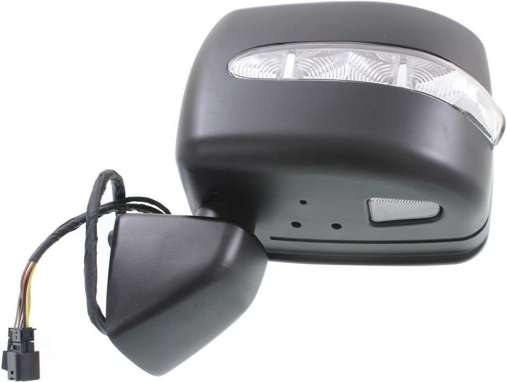 G-CLASS 02-11 MIRROR LH, Power, Manual Folding, Heated, Paintable, w/ Memory, Puddle Light, and Signal Light