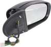E-CLASS 03-06 MIRROR RH, Power, Power Folding, Heated, Paintable, w/ In-housing Signal Light and Memory, w/o Auto Dimming and BSD
