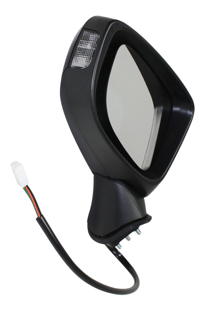 MAZDA 6 14-16 MIRROR LH, Power, Manual Folding, Heated, Paintable, w/ Signal Light, w/o BSD