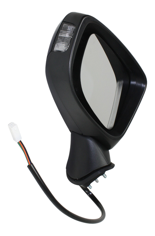 MAZDA 6 14-16 MIRROR LH, Power, Manual Folding, Heated, Paintable, w/ Signal Light, w/o BSD