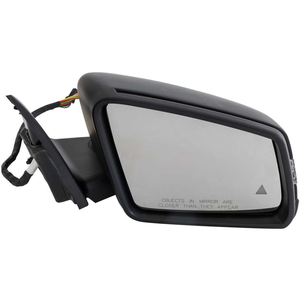 C-CLASS 12-14 MIRROR RH, Power, Power Folding, Heated, Paintable, w/ BSD, Memory, Puddle Light, and Signal Light, Sedan