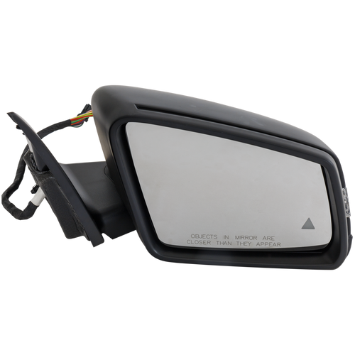 C-CLASS 12-14 MIRROR RH, Power, Power Folding, Heated, Paintable, w/ BSD, Memory, Puddle Light, and Signal Light, Sedan