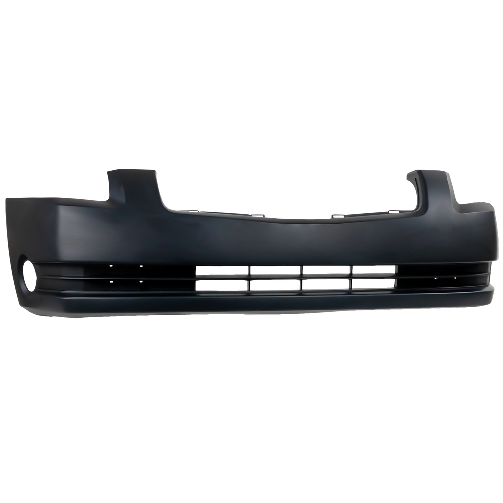 Front Bumper Cover Primed For 2004-2006 Nissan Maxima With Fog Light Holes CAPA Replacement N010311PQ