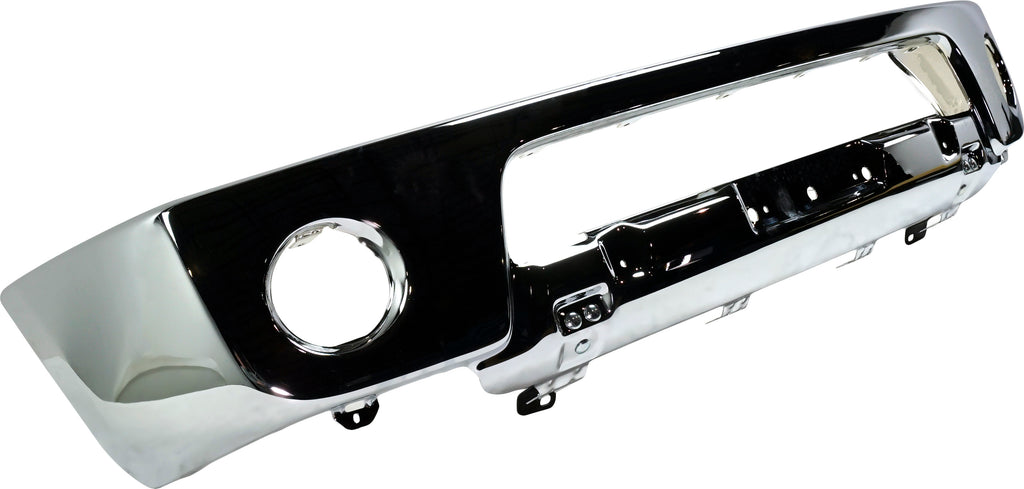 FRONTIER 05-08 FRONT BUMPER, Lower, Chr, Stl, 2-Piece Type Bumper, w/ Off Road Pkg, w/ Fog Lgt Holes