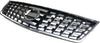 SENTRA 07-08 GRILLE, ABS Plastic, Chrome Shell/Painted Black Insert, 2.0L Eng - CAPA