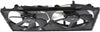 ALTIMA 98-01 RADIATOR FAN SHROUD ASSEMBLY, Exc 00-01 M.T.