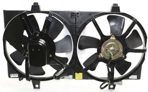 SENTRA 00-01 RADIATOR FAN SHROUD ASSEMBLY, w/ Air Conditioning, 1.8/2.0L Eng