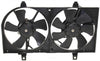 SENTRA 00-01 RADIATOR FAN SHROUD ASSEMBLY, w/ Air Conditioning, 1.8/2.0L Eng