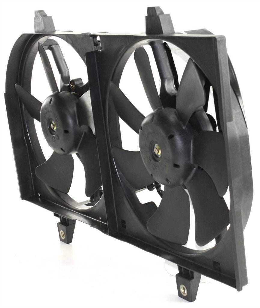 SENTRA 00-01 RADIATOR FAN SHROUD ASSEMBLY, w/ Air Conditioning, 1.8/2.0L Eng