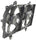 SENTRA 00-01 RADIATOR FAN SHROUD ASSEMBLY, w/ Air Conditioning, 1.8/2.0L Eng