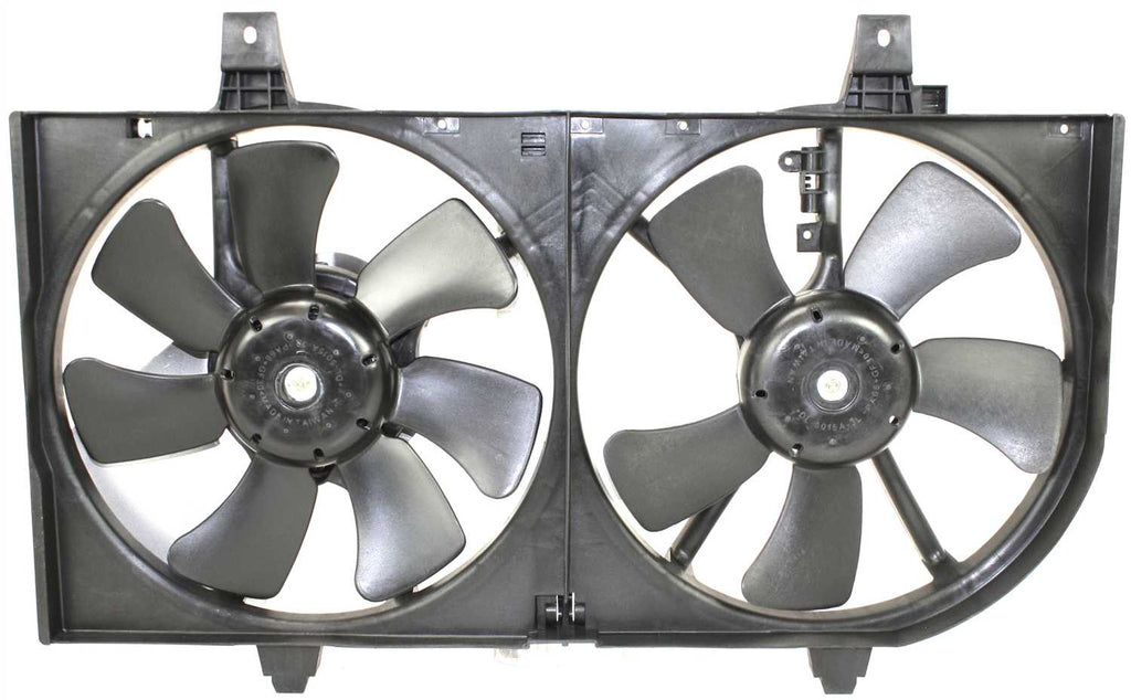 SENTRA 02-06 RADIATOR FAN SHROUD ASSEMBLY, w/ Air Conditioning, 1.8L Eng