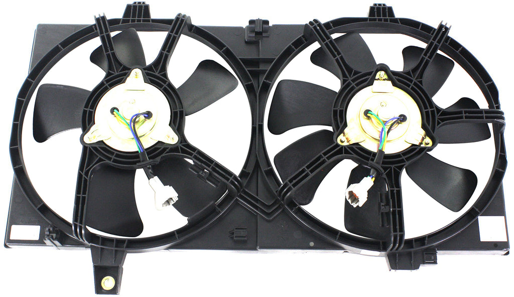 SENTRA 02-06 RADIATOR FAN SHROUD ASSEMBLY, Dual Fan, 2.5L Eng