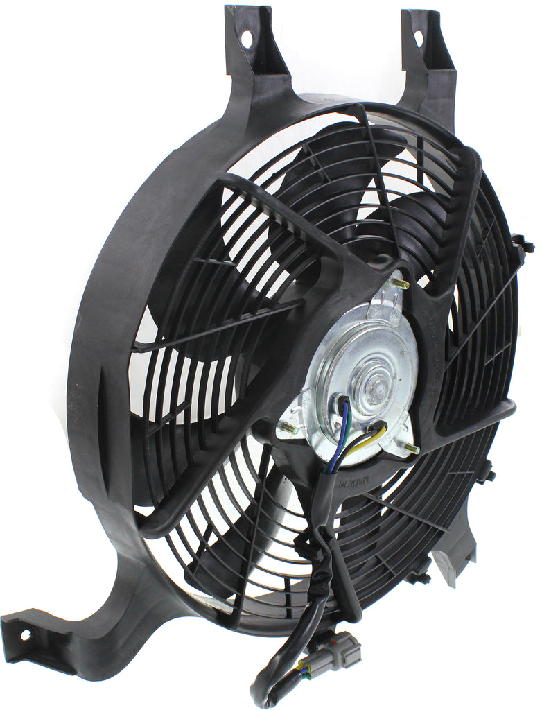 FRONTIER 01-04/XTERRA 01-01 A/C CONDENSER FAN ASSEMBLY, 3.3L Eng.