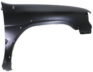 PATHFINDER 99-02 FRONT FENDER RH, Primed, LE Model, w/ Guard Hole