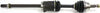 MAXIMA 95-99 FRONT CV AXLE ASSEMBLY RH, Non-ABS