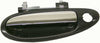 MAXIMA 95-97 FRONT EXTERIOR DOOR HANDLE LH, Smooth Black Bezel, Chrome Lever