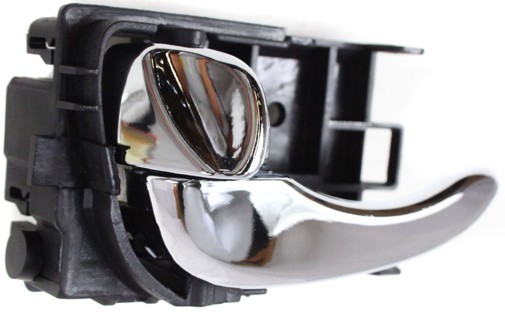 MAXIMA 00-01 FRONT INTERIOR DOOR HANDLE LH, Chrome, (=REAR)