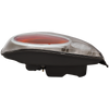 MAXIMA 02-03 TAIL LAMP LH, Lens and Housing, Dark Interior