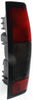 FRONTIER 02-04 TAIL LAMP RH, Assembly, Red & Smoked Lens