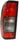 FRONTIER 02-04 TAIL LAMP LH, Assembly, Red & Smoked Lens