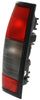 FRONTIER 02-04 TAIL LAMP LH, Assembly, Red & Smoked Lens