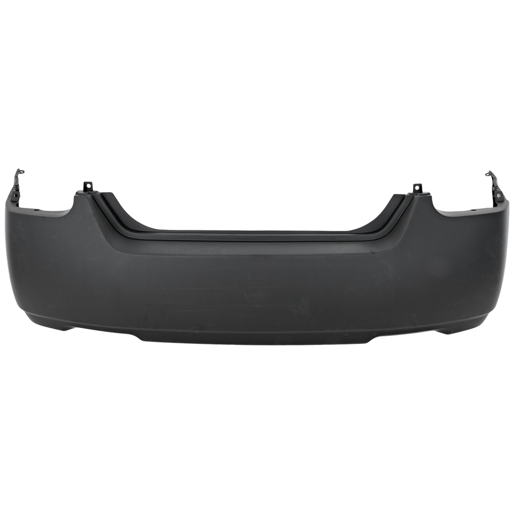 Rear Bumper Cover Primed For 2004 2005 2006 Nissan Maxima Without Parking Aid Sensor Holes Without Tow Hook Hole Replacement N760109P