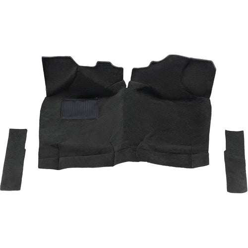 2 Doors; Medium Gray Nylon Cut Pile