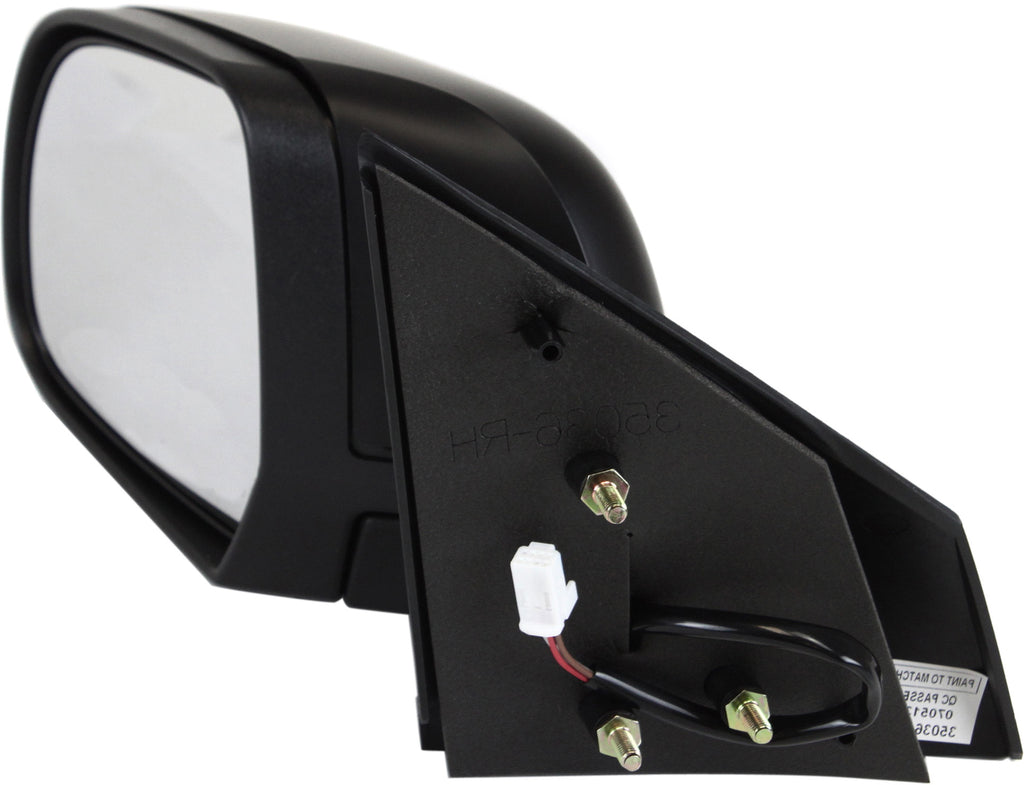 VERSA 12-14 MIRROR LH, Power, Manual Folding, Non-Heated, Paintable, Sedan, SL/SV Model