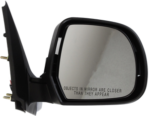 VERSA 12-14 MIRROR RH, Power, Manual Folding, Non-Heated, Paintable, Sedan, SL/SV Model