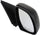 VERSA 12-14 MIRROR RH, Power, Manual Folding, Non-Heated, Paintable, Sedan, SL/SV Model