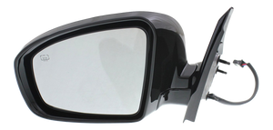 PATHFINDER 13-16 MIRROR LH, Power, Manual Folding, Heated, Paintable, w/o Around View Monitor, S/SL Hybrid/SV Models