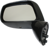 VERSA 09-11 MIRROR LH, Manual Adjust, Manual Folding, Non-Heated, Paintable, Base Model, Sedan