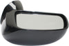 VERSA 09-11 MIRROR LH, Manual Adjust, Manual Folding, Non-Heated, Paintable, Base Model, Sedan