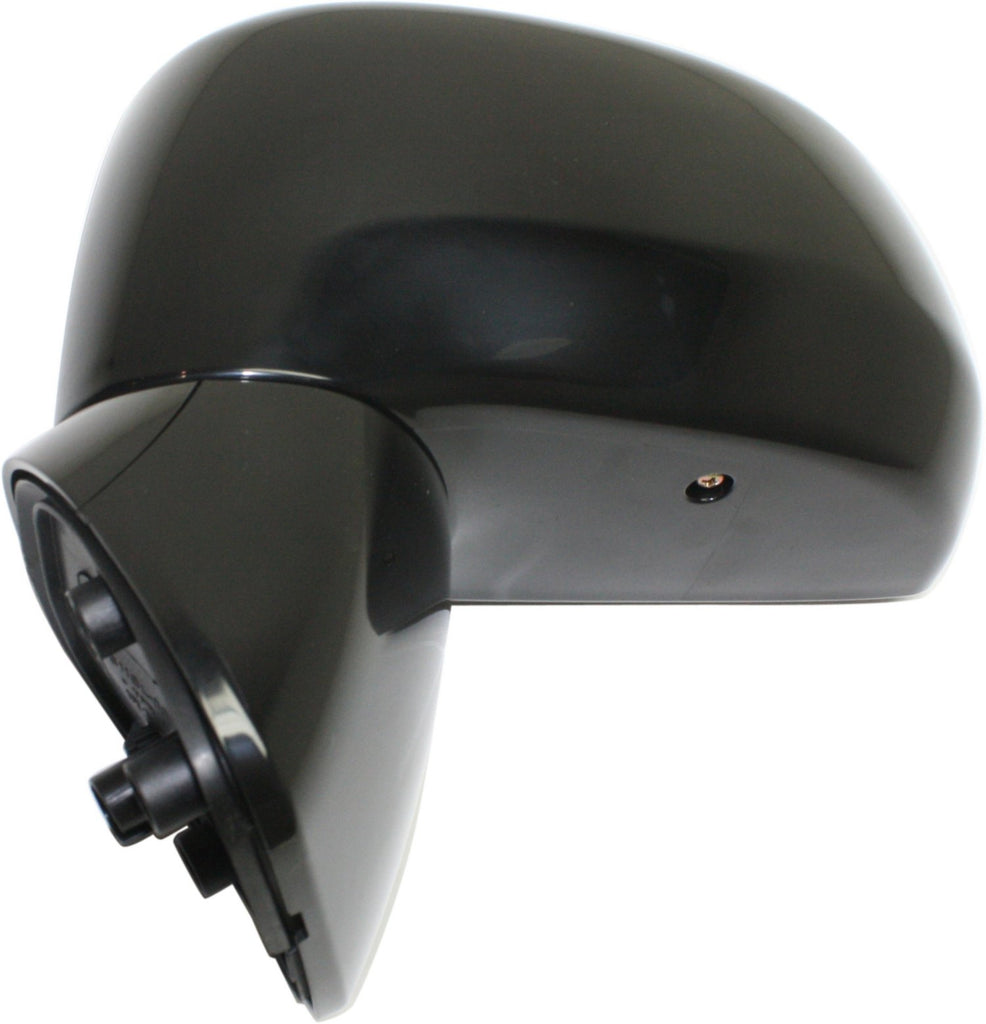VERSA 09-11 MIRROR LH, Manual Adjust, Manual Folding, Non-Heated, Paintable, Base Model, Sedan