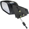 VERSA 12-14 MIRROR LH, Manual Adjust, Manual Folding, Non-Heated, Paintable, Sedan, S Model