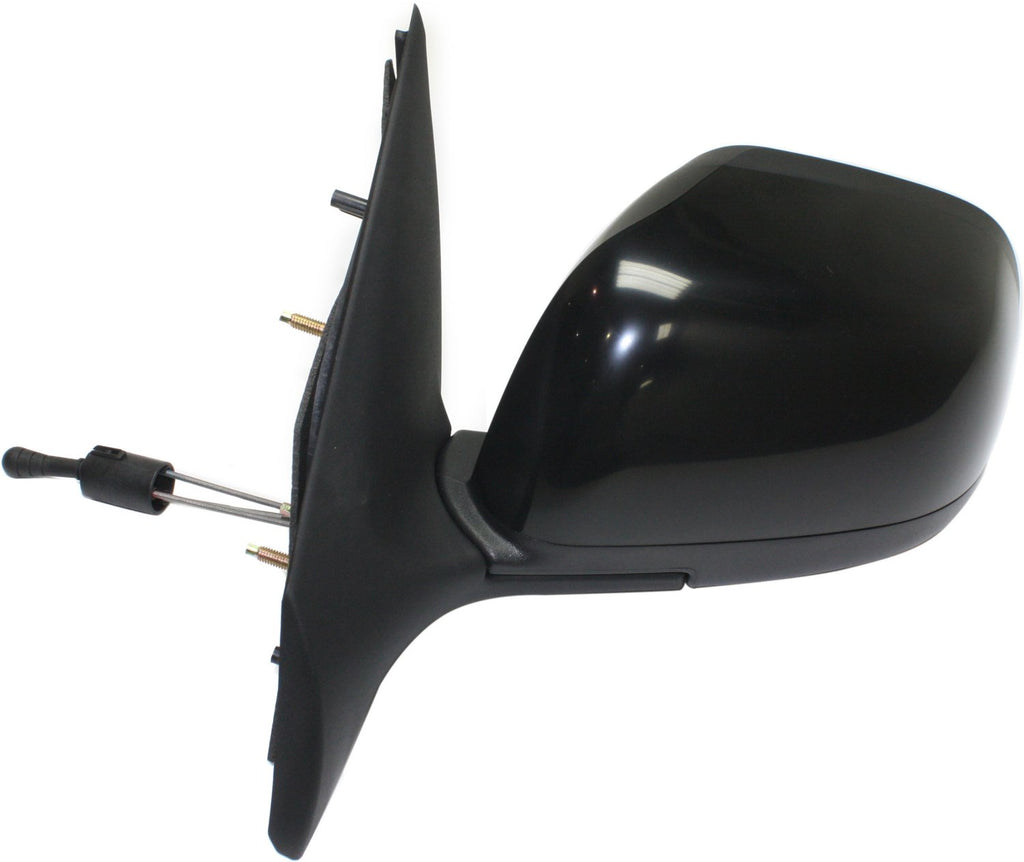 VERSA 12-14 MIRROR LH, Manual Adjust, Manual Folding, Non-Heated, Paintable, Sedan, S Model