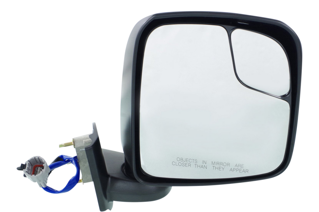NV200 13-21 MIRROR RH, Non-Towing, Power, Manual Folding, Heated, Textured, w/o Appearance Package, SV Model